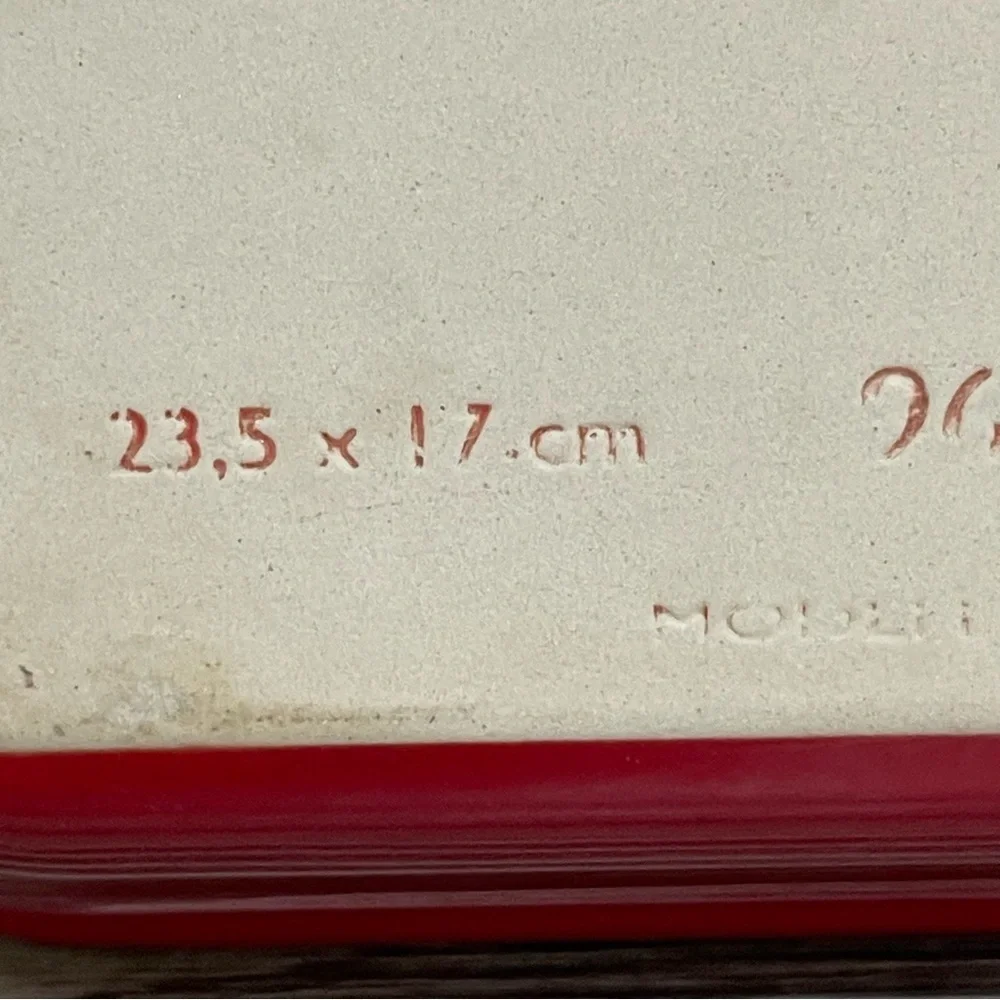 Emile Henry France Modern Classics Red Ceramic Rectangular Baking Dish 9.2